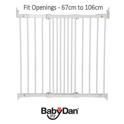 Babydan Super Flexi Fit Extending Safety Gate 67 106cm