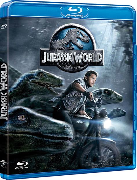 Carátula de Jurassic World Blu ray