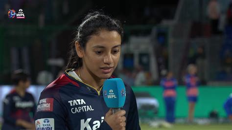 Watch Mi Vs Rcb Pre Match Interview Smriti Mandhana Video Onlinehd