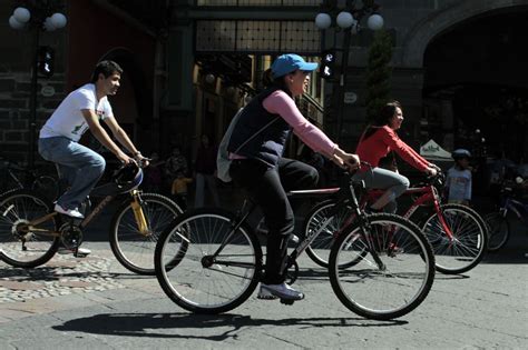 México En Bicicleta La Nueva Tendencia De Transporte Poblanerías En