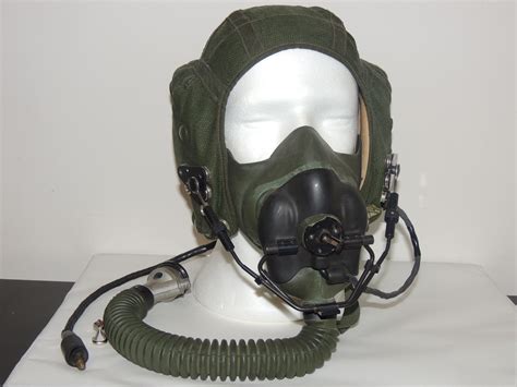 Raf G Type Flying Helmet With A13a Oxygen Mask Private Collection