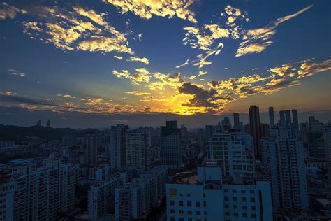 夕阳无限好，风光在楼顶 中关村在线摄影论坛