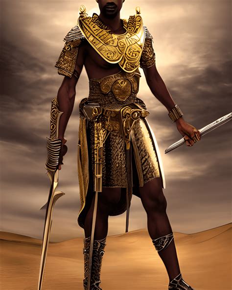 Nubian Male Warrior Creative Fabrica