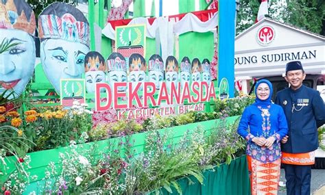 Pemkab HUT Dekranas Ke 44 Kabupaten Bekasi Pamerkan Kerajinan Lokal