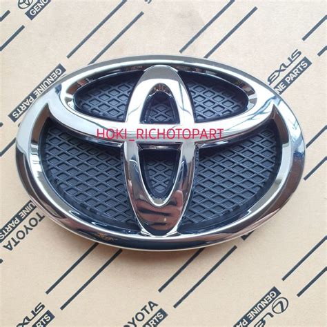 Embelm Logo Depan Grill Radiator Yaris Original D Lazada