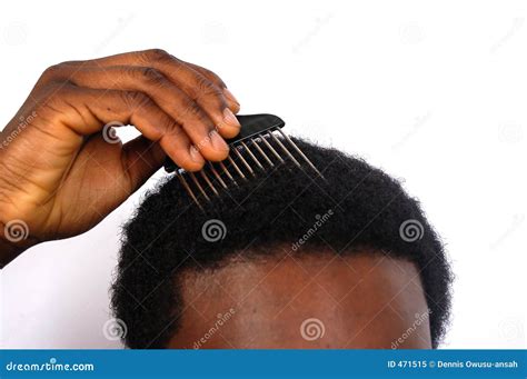 Comb The Afro Royalty-Free Stock Photography | CartoonDealer.com #471515