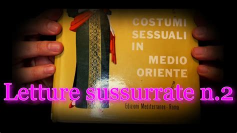 Le Letture Rilassanti Di Asap Vol 2 ASMR ITA Whispering YouTube