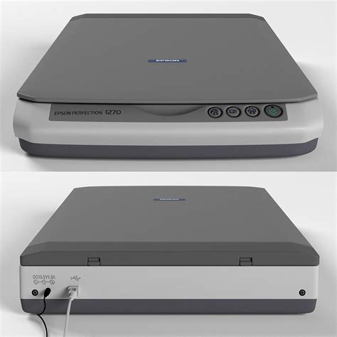 Scanner Epson Perfection 1270 3D model | CGTrader