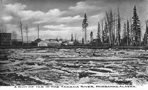 Ice Floes in the Tanana River | Photograph | Wisconsin Historical Society