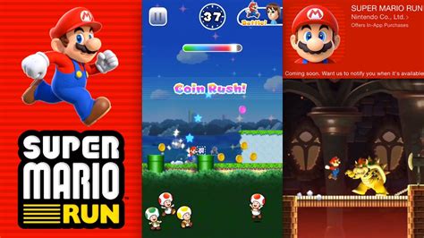 Super Mario Run App Confirmed Release Date Iphone Gameplay Youtube