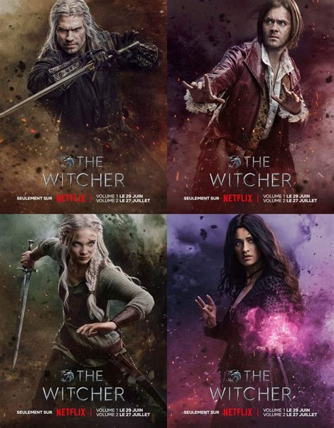 Gaak Fr On Twitter Nouvelles Affiches Pour La Saison De The Witcher