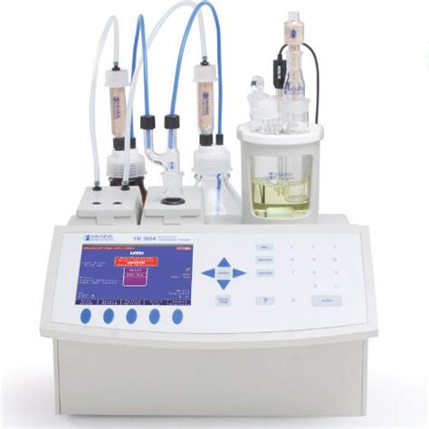 Karl Fischer Titrator Hi904 Hanna Instruments