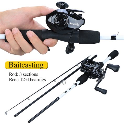 Goods Sougayilang New M Fishing Rod Reel Combo Portable Section