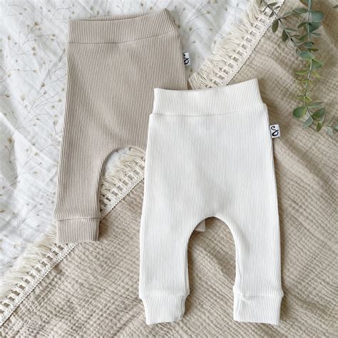 Newborn Legging Rib Newborn Hippe Babykleding Kraamcadeau