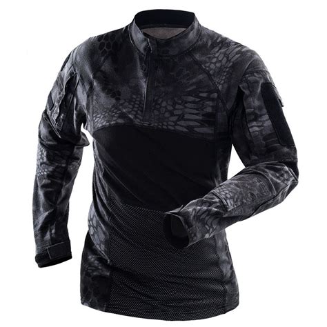 Mege Brand Military Tactical Clothing Camouflage Men Army Long Sleeve