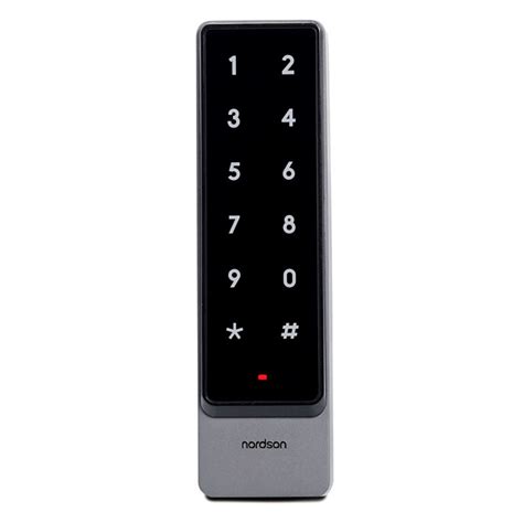 Metal IP65 Waterproof Dual Frequency Card Reader Touch Screen Keypad