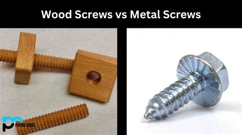 Wood Screws Vs Metal Screws What S The Difference