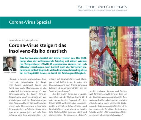 Corona Virus Spezial Schiebe Und Collegen