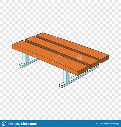 Park Bench Icon Cartoon Style Stock Vector Illustration Of Sign Comfortable 148515049