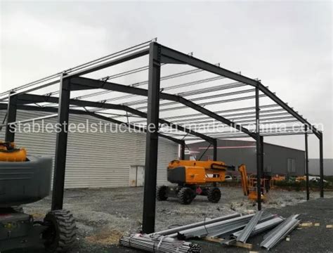 Large Span Frame Construction Design Prefabricated Light Steel