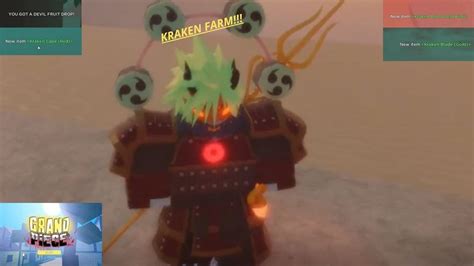 Kraken Farm Gpo Grand Piece Online Roblox Youtube