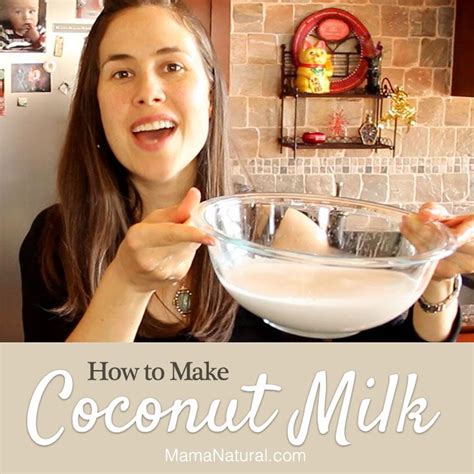 How To Make Coconut Milk 2 Easy Recipes Make Coconut Milk Coconut Recipes Coconut Milk