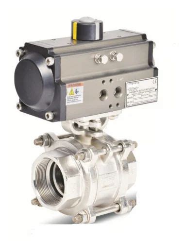 4MATIC Pneumatic 3 Pc Design Floating Ball Valve Water At 4000 In