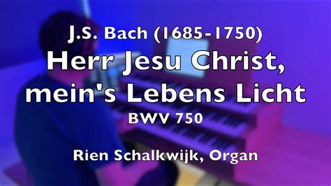 The Easiest J S Bach Chorale Prelude Jesu Christ Mein S Lebens