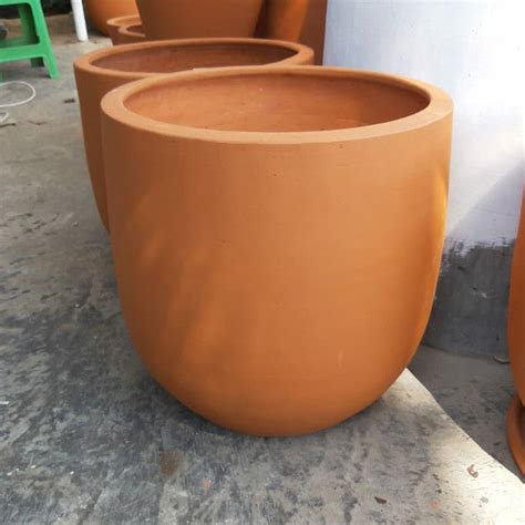 Claypot Jumbo Cm Pot Tanaman Hias Kaktus Sukulen Gerabah Terracotta