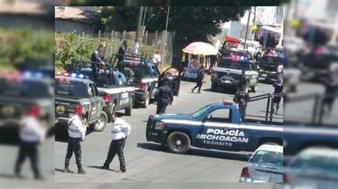 Mueren Dos Asaltantes En Enfrentamiento Con Polic As De Uruapan La