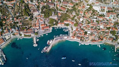 Great insiders interest map of Bol • Bol island Brač Croatia