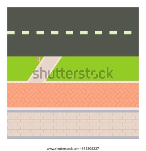 Sidewalk Icon Cartoon Illustration Sidewalk Icon Stock Illustration 695205337 | Shutterstock