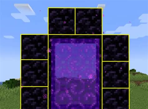 How To Build Nether Portal Rijal S Blog