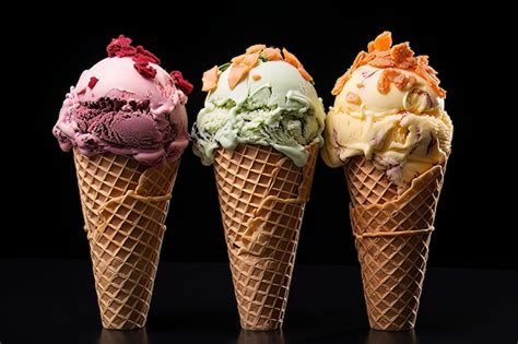 Premium Photo | Traditional italian gelato