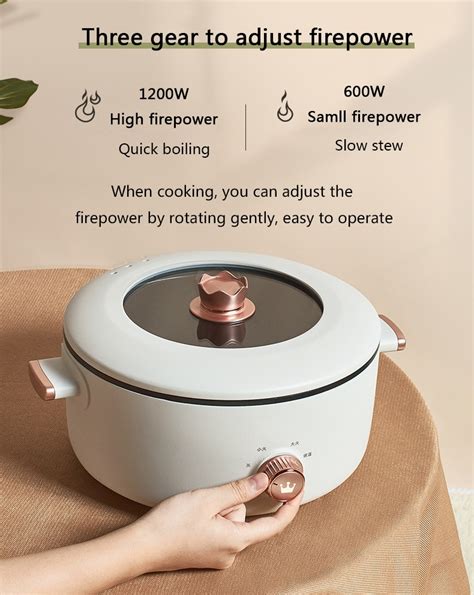 Dmwd L Multifunction Electric Cooker Mini Skillet Non Stick Food