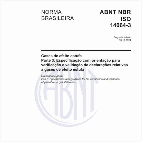 Target Normas Abnt Nbr Iso Nbriso Gases Efeito