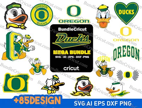 Oregon Ducks Bundle Svg Oregon Ducks Football Team Svg Oregon Ducks Svg