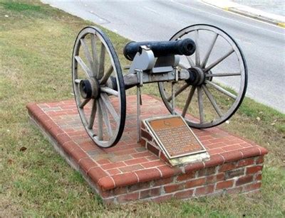 Revolutionary War Memorial Cannon South Boston Virginia Static