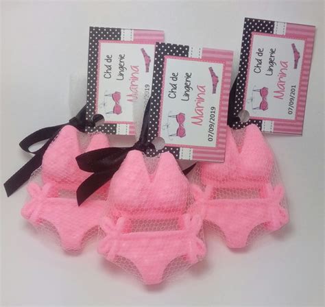 Lembrancinha para chá de lingerie Elo Produtos Especiais
