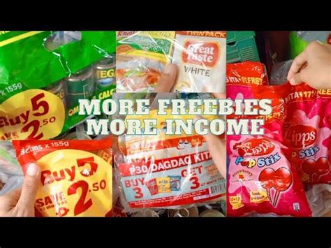 MORE FREEBIES MORE INCOME SARI SARI STORE YouTube