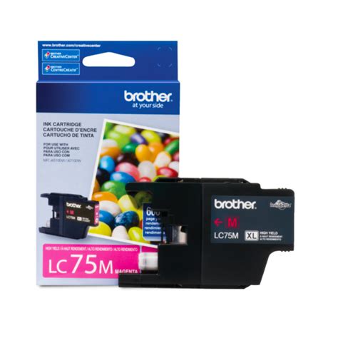 Tinta Brother LC 75M MFC J6710DW Magenta 600 Pag J Suministros