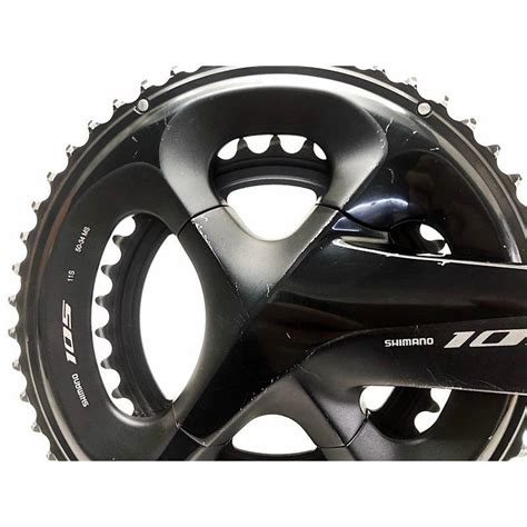 シマノ SHIMANO 105 FC R7000 クランク ブラック 160mm 50 34 ホローテック2 〇値下げ cps