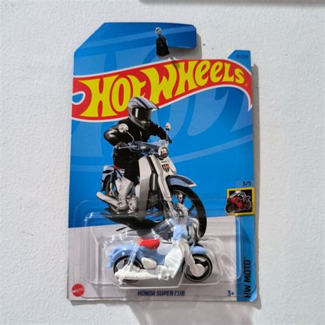 Jual Hot Wheels Motor Honda Super Cub Biru Shopee Indonesia
