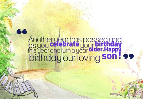 Happy Birthday Our Loving Son