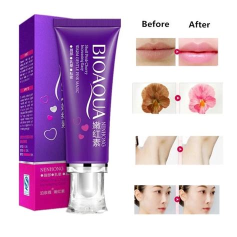 BIOAQUA Private Parts Whitening Body Cream Skin Lightening Pink Cherry