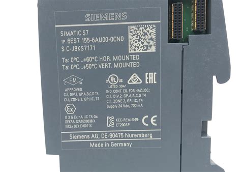 Siemens Simatic ET200SP Profinet Interface Modul 6ES7155 6AU00 0CN0 FS