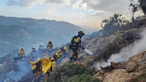 PEOR INCENDIO AÑO BALEARES El incendio forestal de Andratx