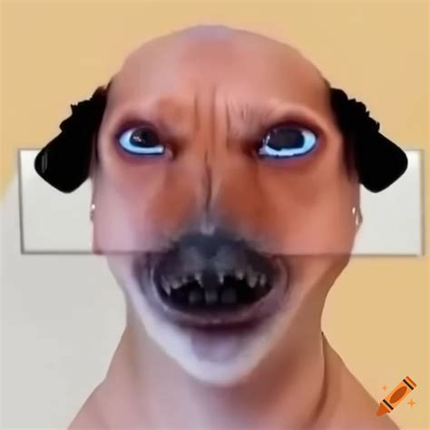 Dog With Baddie Makeup Filter In A Funny Meme On Craiyon