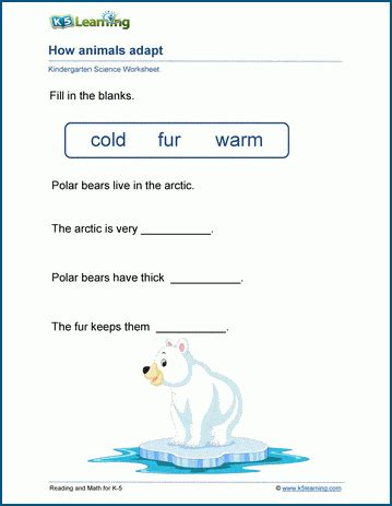 Animal Adaptations Worksheets - Fill Online, Printable, Fillable - Worksheets Library