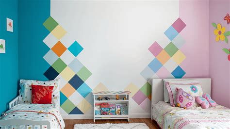colorful accent wall  kids room anikas diy life